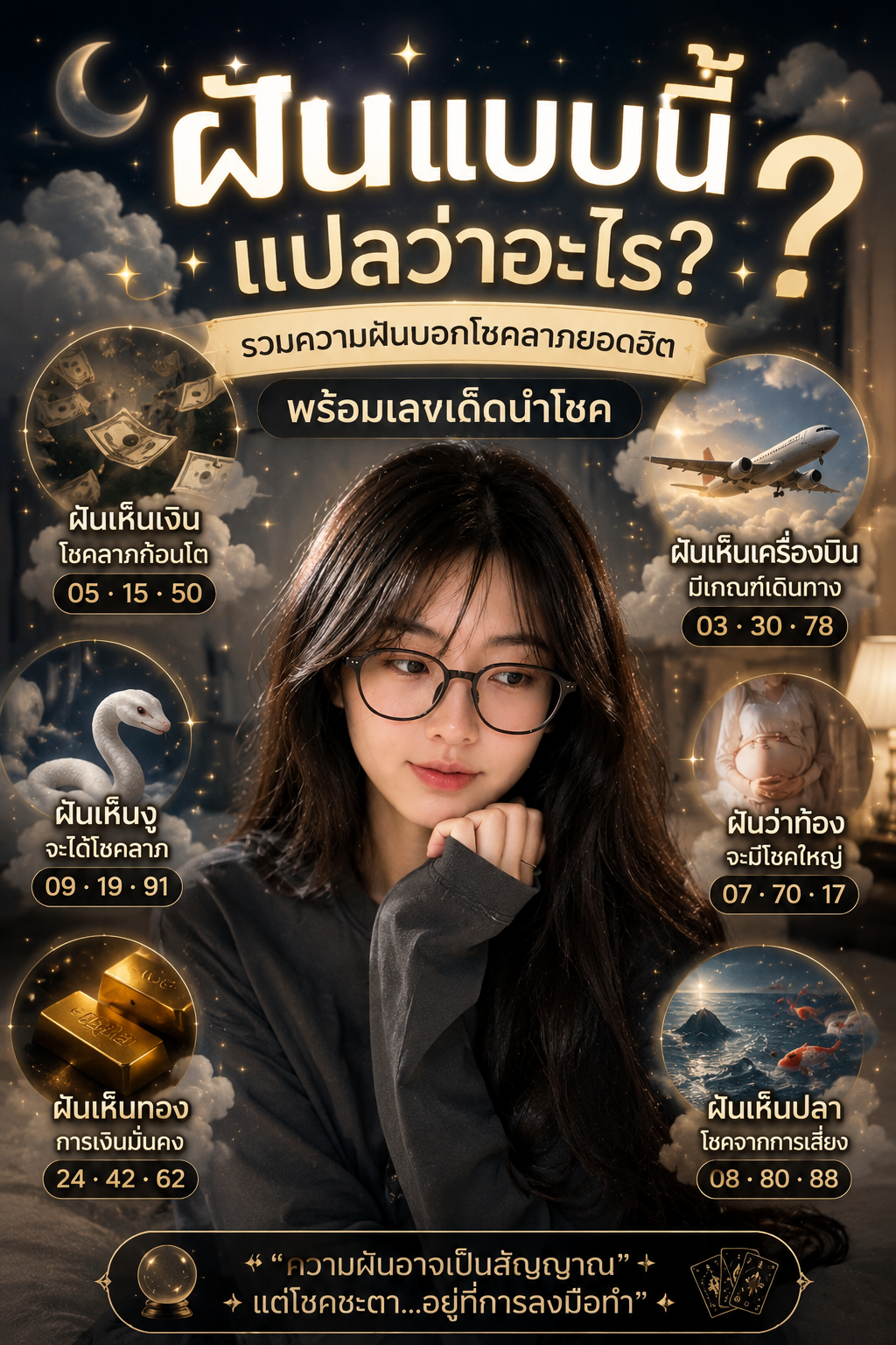 ฝันแบบนี้แปลว่าอะไร? รวมความฝันบอกโชคลาภยอดฮิต พร้อมเลขเด็ดนำโชค
